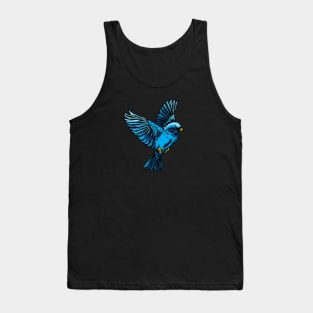 Blue Bird Tank Top